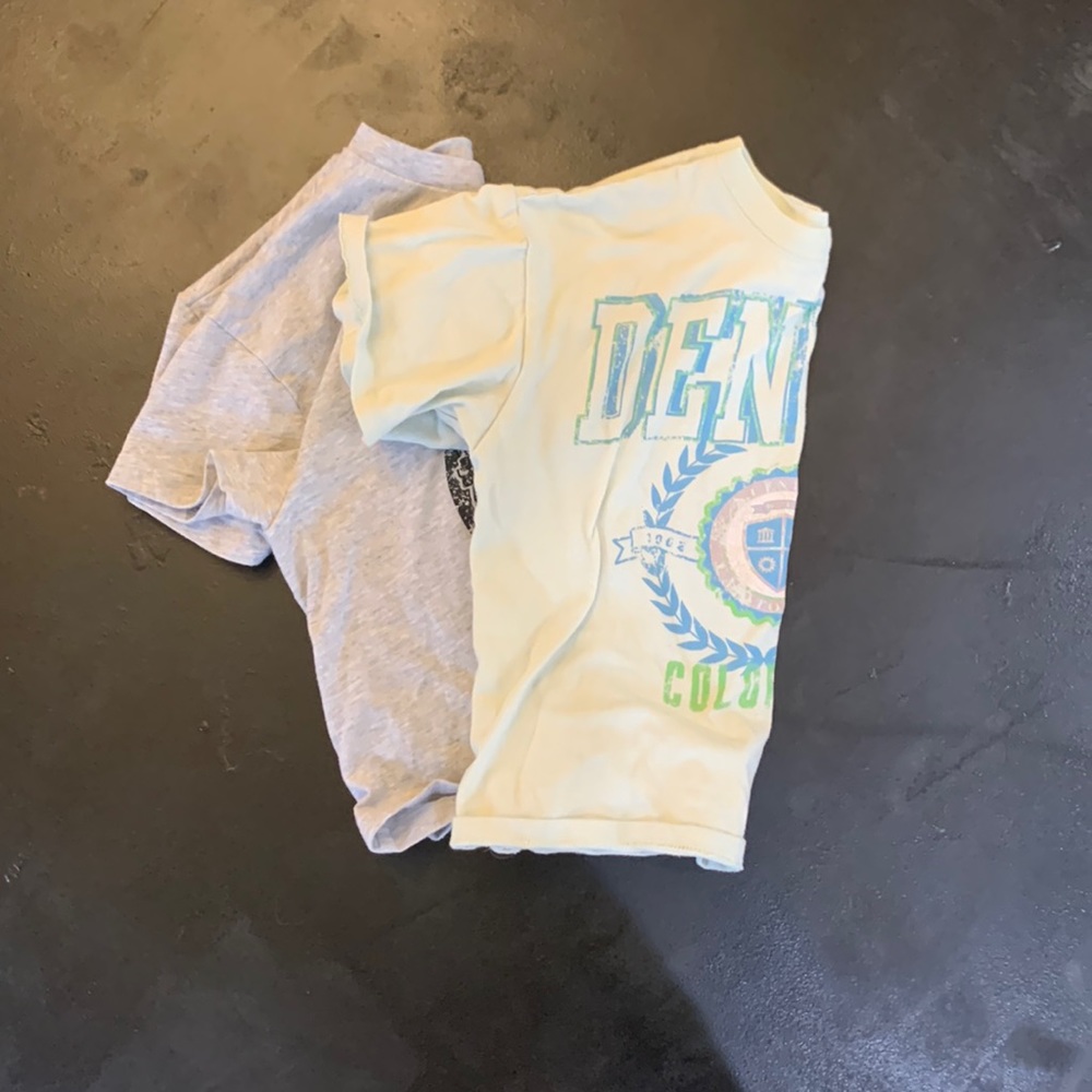 Two Graphic Tees Art Class Brand